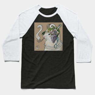 Flapper Ferret - 1920s Style Baseball T-Shirt